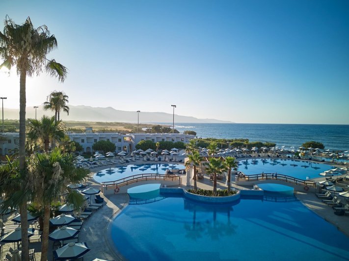 Kréta Platanias utazás Atlantica Ocean Beach