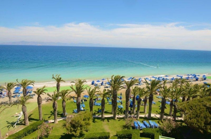 Rodosz Ialyssos utazás D Andrea Mare Beach