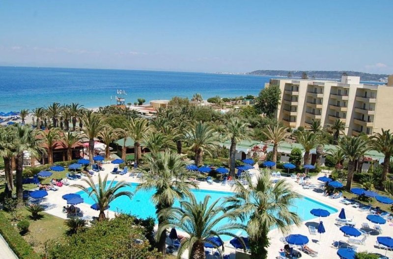 Rodosz Ialyssos utazás D Andrea Mare Beach