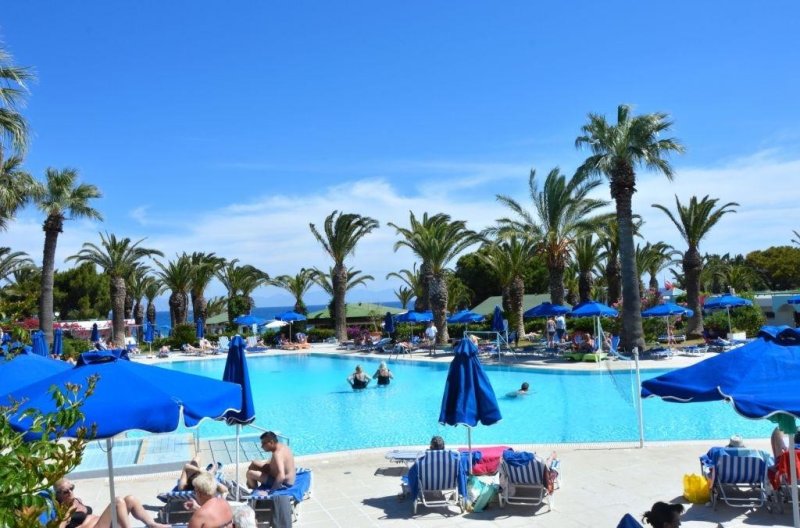 Rodosz Ialyssos utazás D Andrea Mare Beach