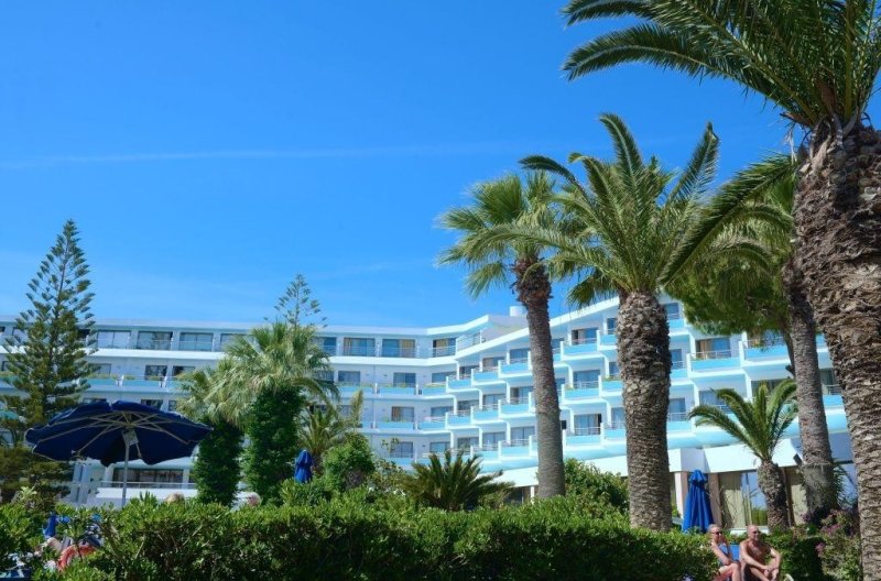 Rodosz Ialyssos utazás D Andrea Mare Beach