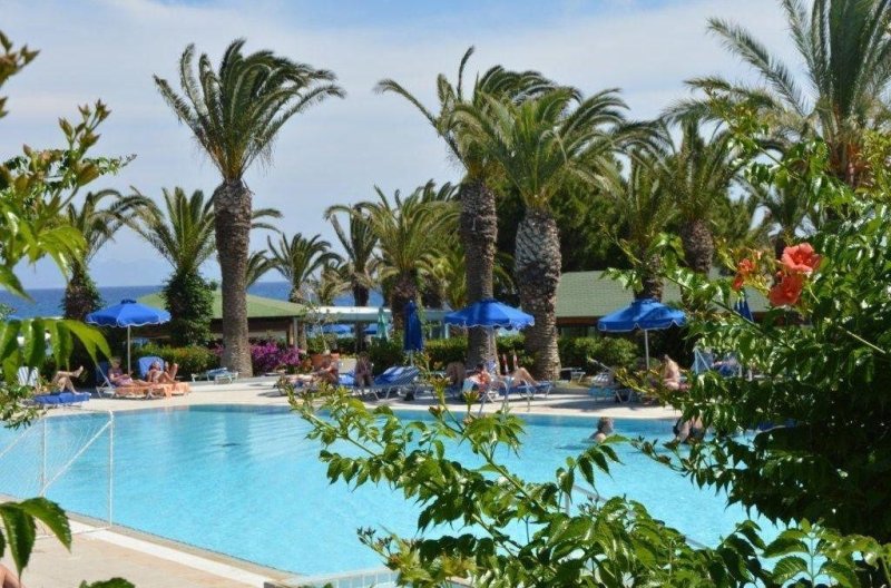 Rodosz Ialyssos utazás D Andrea Mare Beach