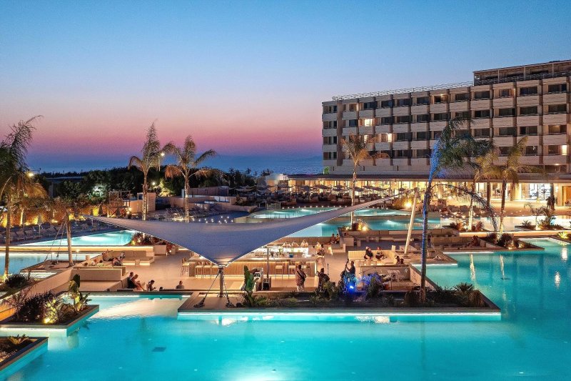 Rodosz Ialyssos utazás Electra Palace