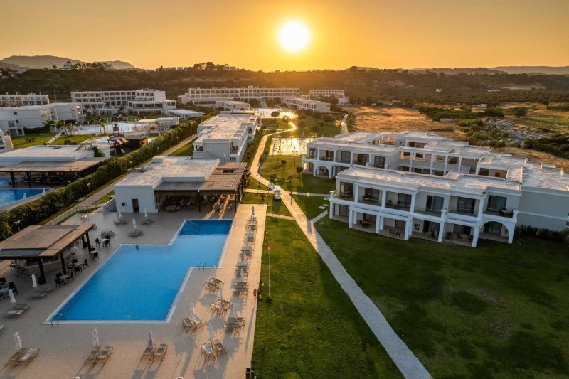 Rodosz Kolymbia utazás Levante Beach