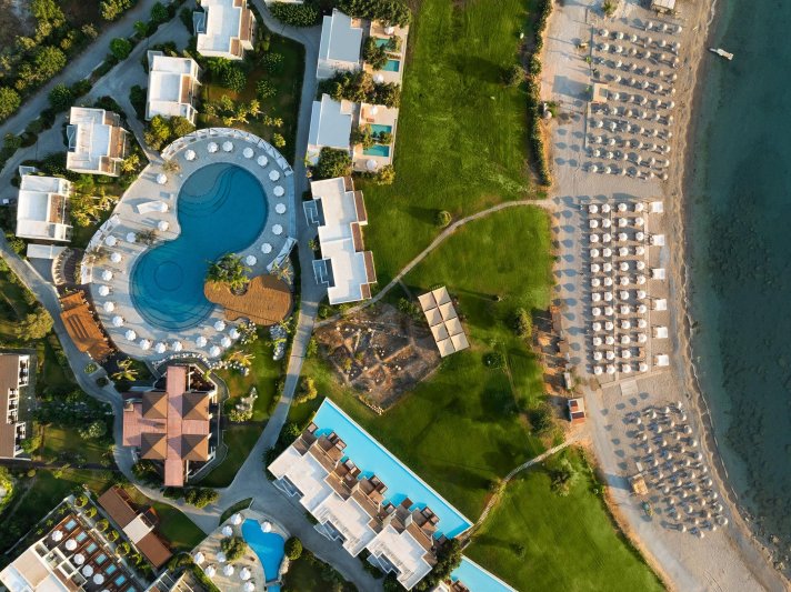 Rodosz Kolymbia utazás Sentido Port Royal Villas & Spa