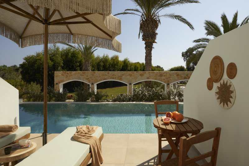 Superior szoba - közös medence - terasz