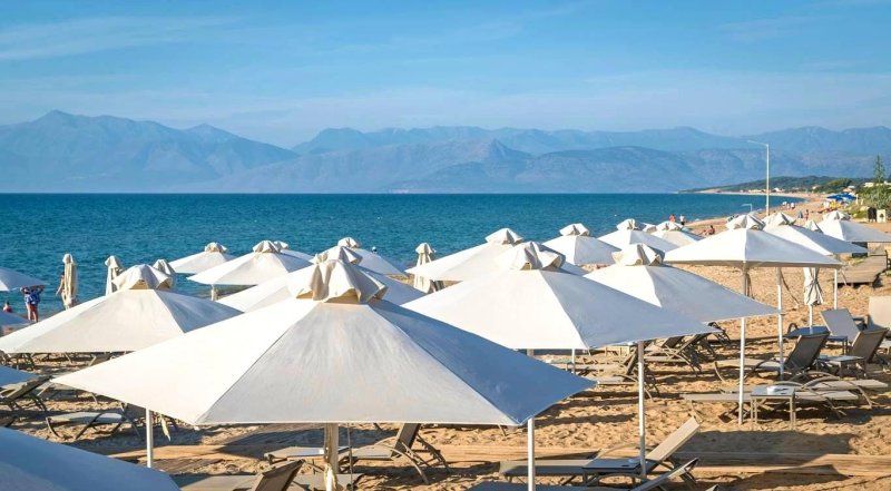 Korfu utazás Acharavi Beach