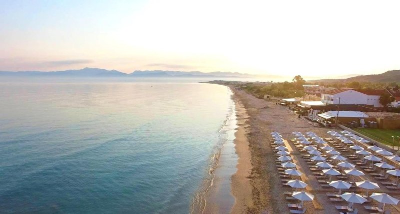 Korfu utazás Acharavi Beach