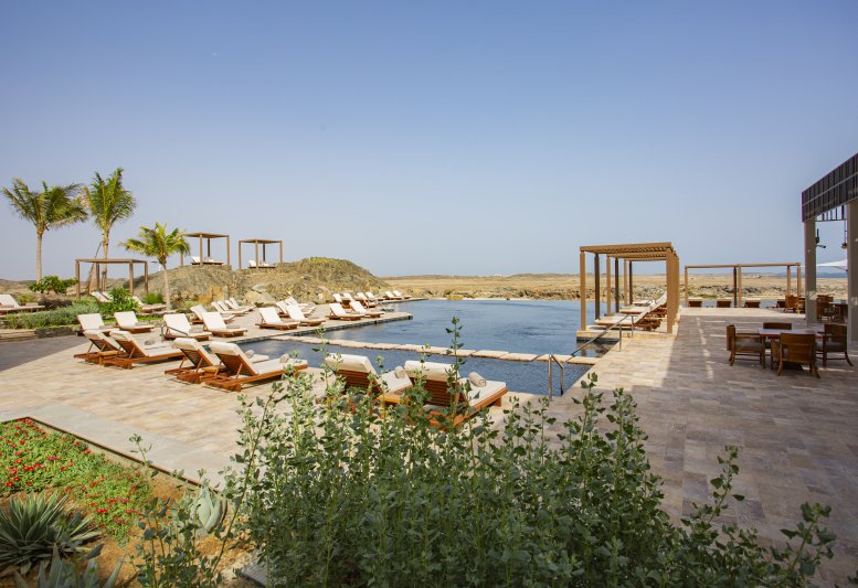 Alila Hinu Bay Oman Szalála