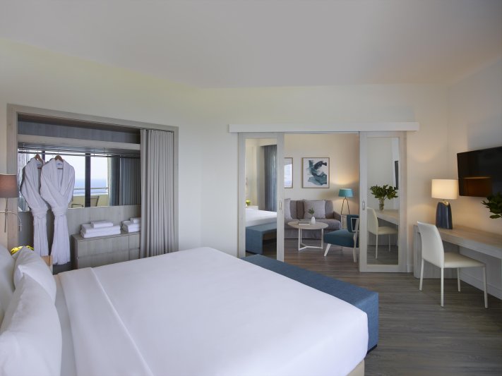 Junior lakosztály, kilátással a tengerre