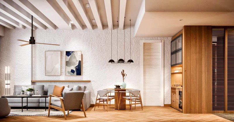 Tengerre néző penthouse lakás