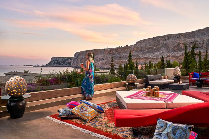 Aquagrand Exclusive Deluxe Resort Rodosz Lindos