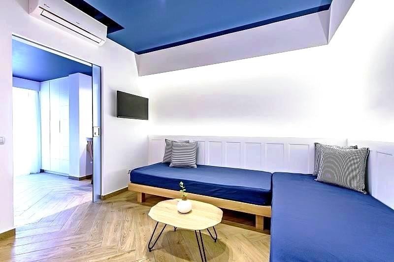 Családi szoba superior nappalival