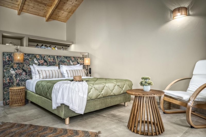 Kétágyas szoba, privát medence