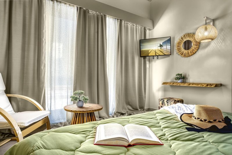 Kétágyas szoba, privát medence