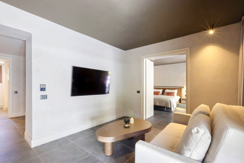 Trópusi bungaló, lakosztály