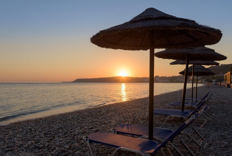 Avra Beach Rodosz
