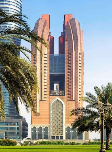 Abu Dhabi utazás Bab Al Qasr