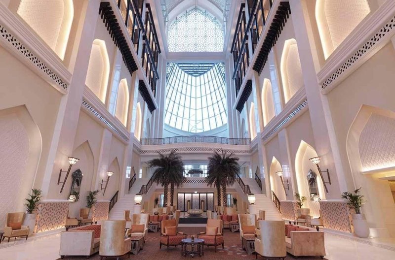 Abu Dhabi utazás Bab Al Qasr