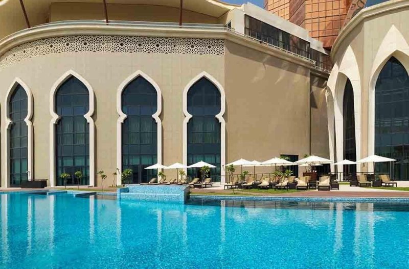 Abu Dhabi utazás Bab Al Qasr