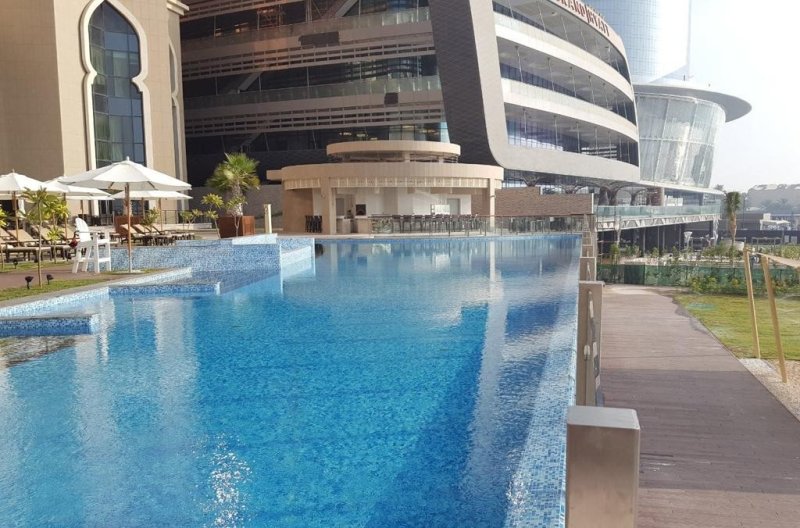 Abu Dhabi utazás Bab Al Qasr