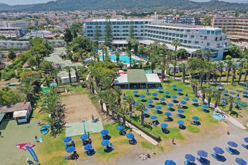 Rodosz Ialyssos utazás D Andrea Mare Beach