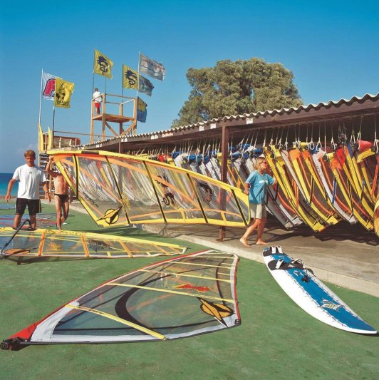 Rodosz Ialyssos utazás D Andrea Mare Beach