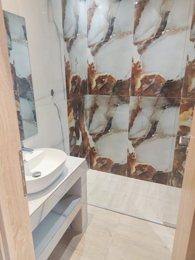 Fürdőszoba kislakásban