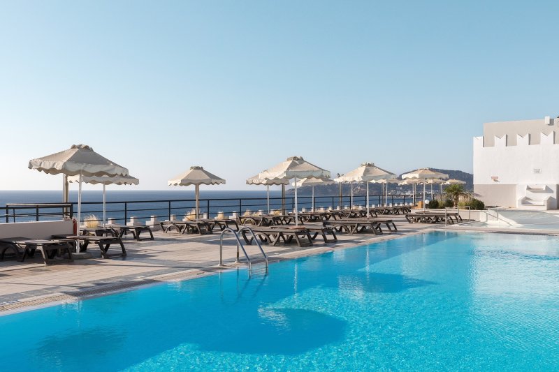 Rodosz Faliraki utazás Calypso Palace