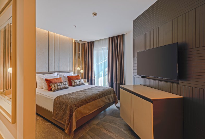 Kétágyas szoba tengerre néző kilátással