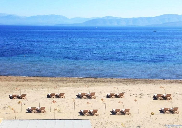 Korfu utazás Cavomarina Beach