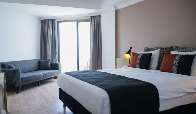 Standard szoba tengerre néző kilátással