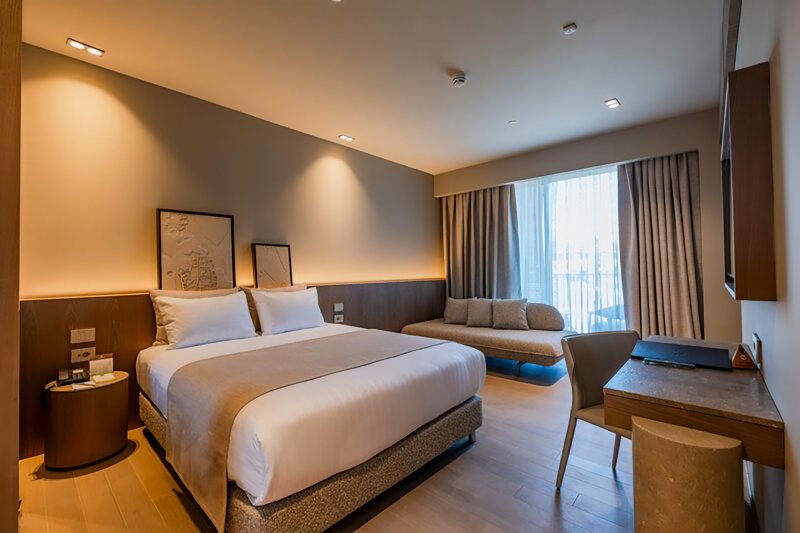 Superior szoba kétszemélyes ággyal