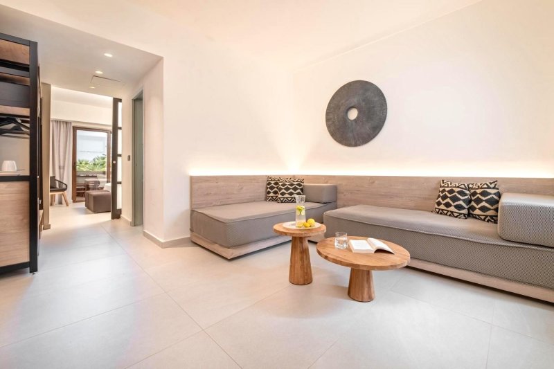 Lakosztály tengerre néző kilátással - Nappali