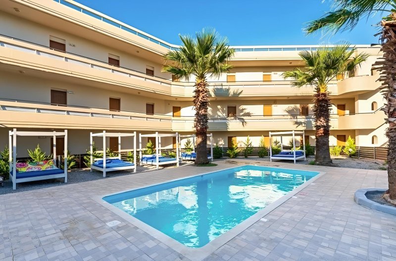 Rodosz Kolymbia utazás Delfinia Resort