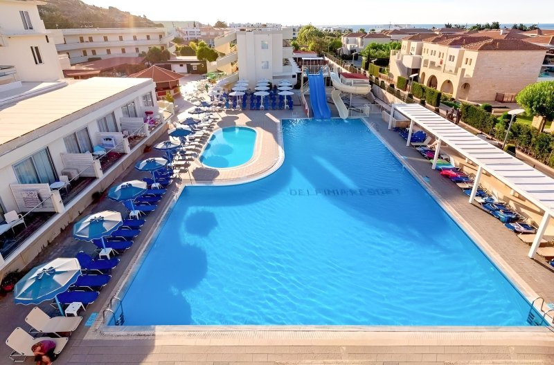 Rodosz Kolymbia utazás Delfinia Resort