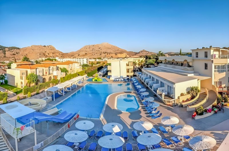 Rodosz Kolymbia utazás Delfinia Resort