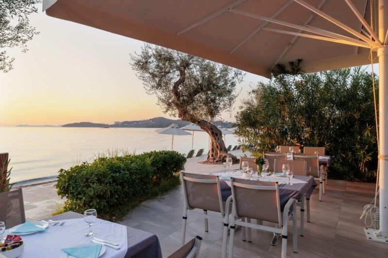 Korfu Dassia utazás Elea Beach