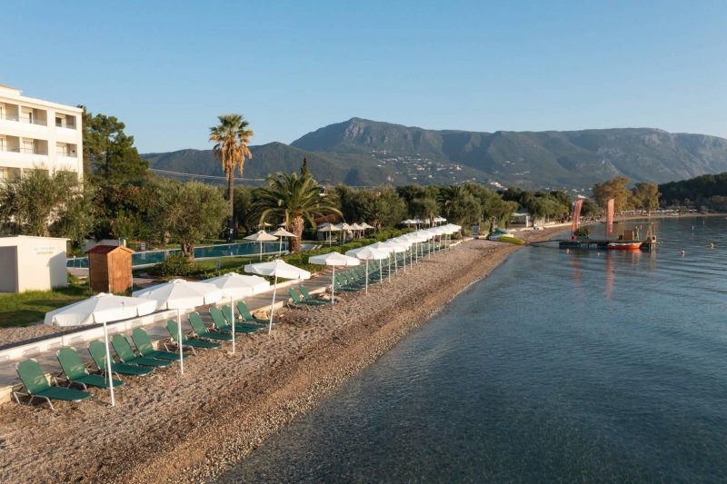 Korfu Dassia utazás Elea Beach