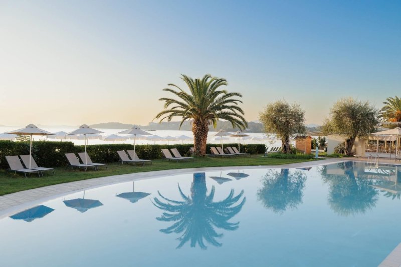 Korfu Dassia utazás Elea Beach