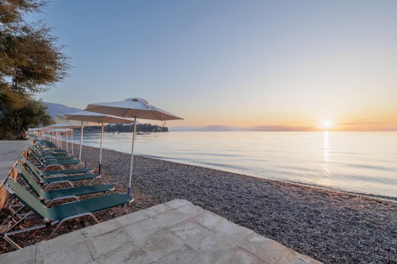 Korfu Dassia utazás Elea Beach