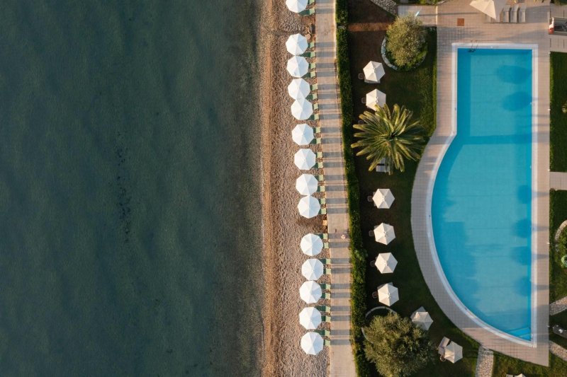 Korfu Dassia utazás Elea Beach