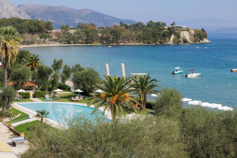 Korfu Dassia utazás Elea Beach