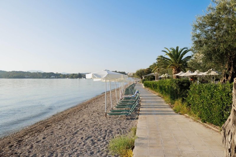 Korfu Dassia utazás Elea Beach