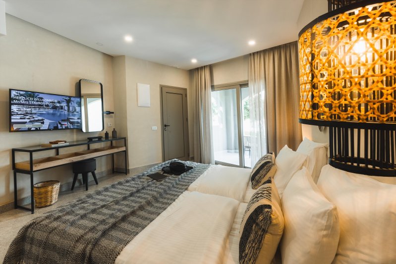 Superior kétágyas szoba kertre néző kilátással