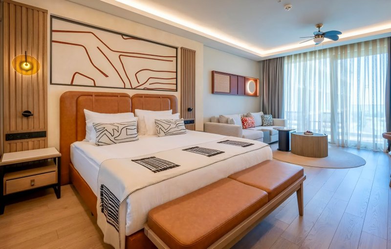 Deluxe szoba kétszemélyes ággyal