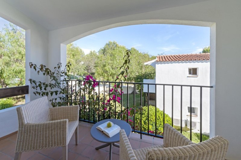 Kétágyas szoba, erkély