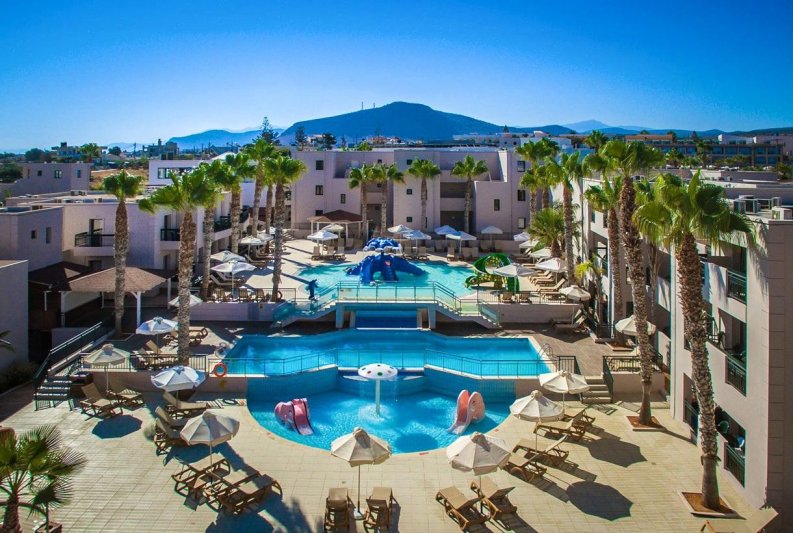 Kréta Go uvesutazás Gouves Water Park Holiday Resort