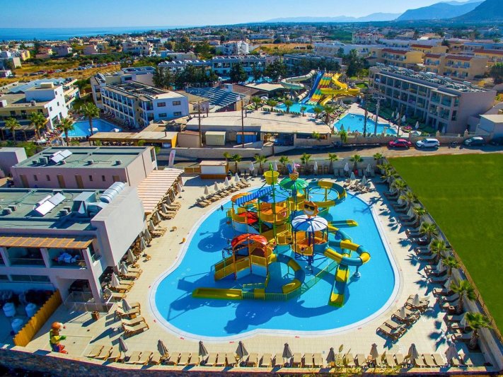Kréta Go uvesutazás Gouves Water Park Holiday Resort