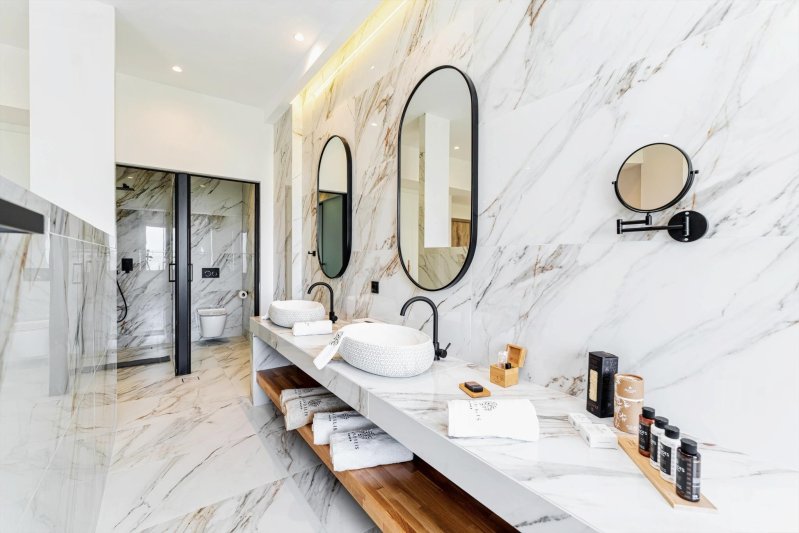 Elegáns lakosztály - Fürdőszoba